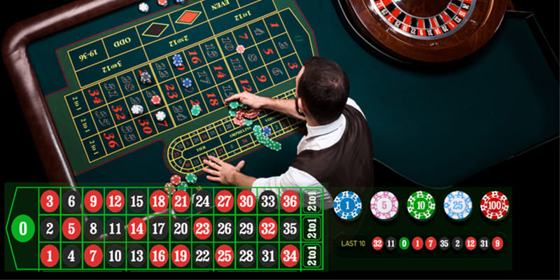 Sảnh Casino mô phỏng sòng bài lớn